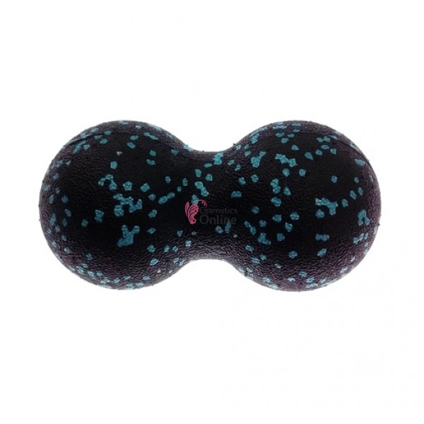 Accesoriu de masaj mingie dubla DuoBall Cod BAL001 Negru cu Albastru